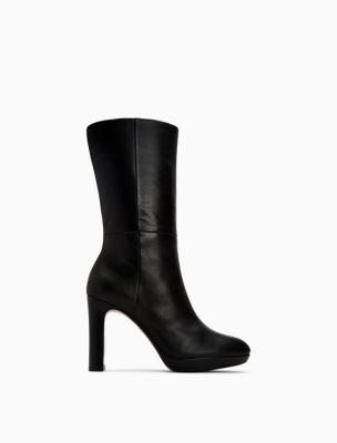 calvin klein heeled boots