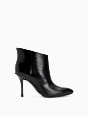 calvin klein leather booties