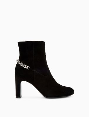 calvin klein suede booties