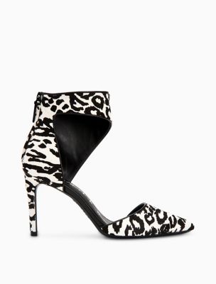 calvin klein leopard pumps