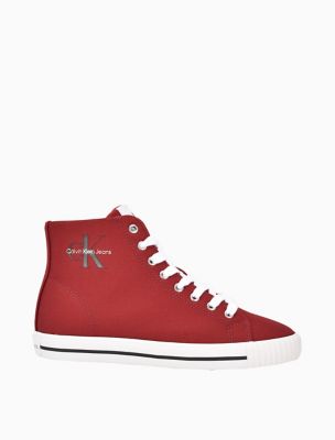 calvin klein red sneakers