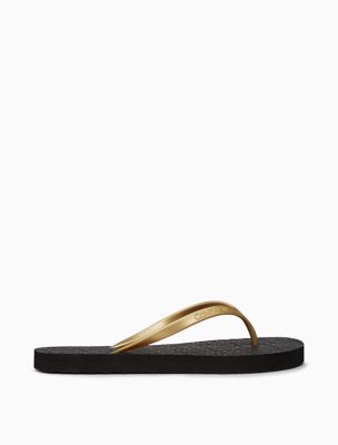 calvin klein thong sandals