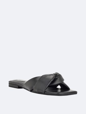 Calvin klein women's hot sale marlina flat sandal