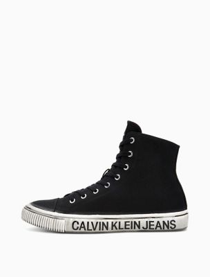 calvin klein high top sneakers