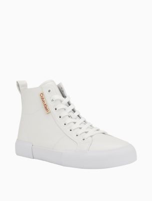 Calvin klein hotsell high top sneakers