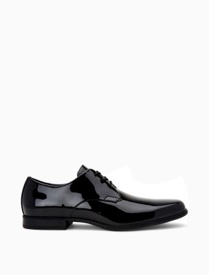 calvin klein aracely leather oxfords