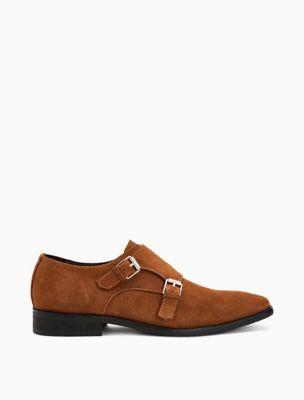 calvin klein double monk shoes