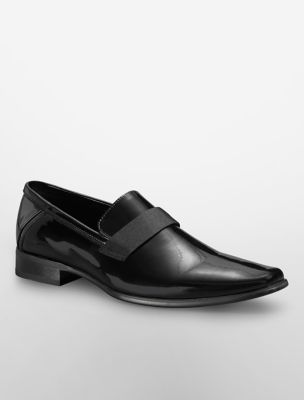 calvin klein dress shoes black