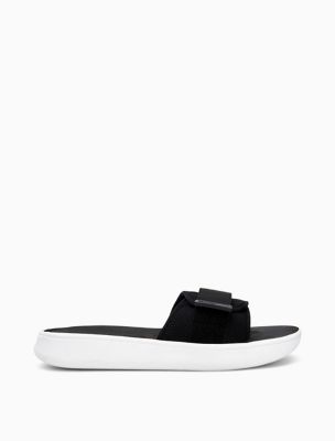 calvin klein rubber slides