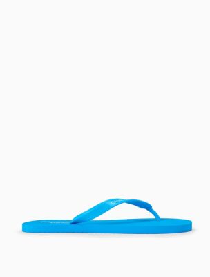 Ck Logo Flip Flop Sandals Calvin Klein