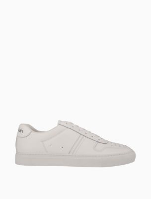 calvin klein leather sneakers