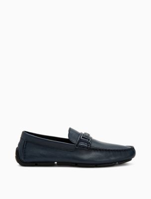 calvin klein suede loafers