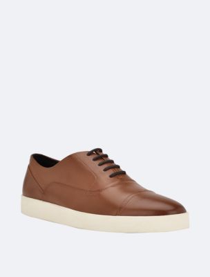 Calvin klein brown deals shoes