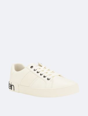 Calvin klein white sale shoes men