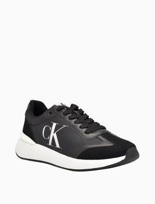 All black online calvin klein shoes