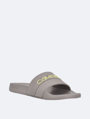 Mens sliders store calvin klein