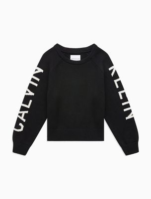 calvin klein logo jumper