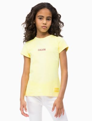 calvin klein slim logo t shirt