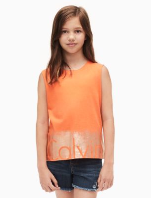 calvin klein girls top