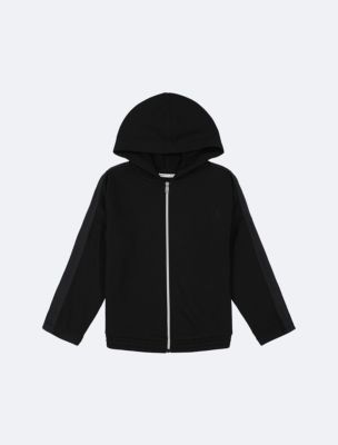 Girls Fleece Logo Zip Hoodie Calvin Klein