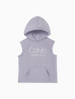 girls sleeveless hoodie