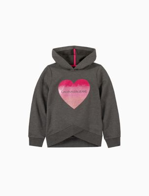 hoodie with heart logo