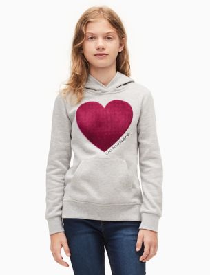 calvin klein girls hoodies