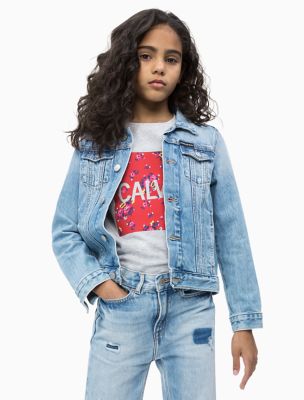 calvin klein ladies denim jacket