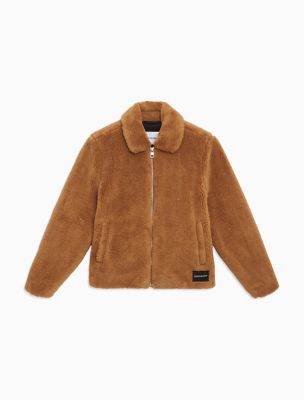 calvin klein teddy jacket