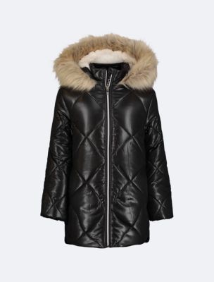 Girls calvin klein jacket best sale