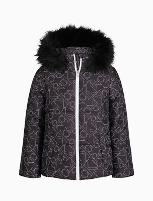 Abstract Monogram Flower Puffer Jacket - Ready-to-Wear 1AC0J1