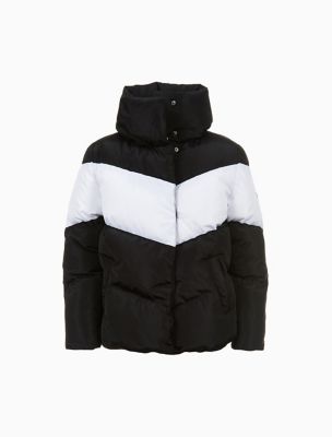 calvin klein color block jacket