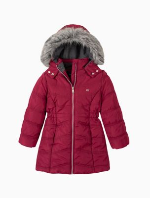 calvin klein jacket for girls