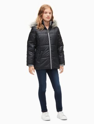 calvin klein girl jacket