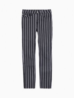 jeans with 2 stripes