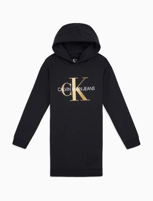 calvin klein monogram logo hoodie