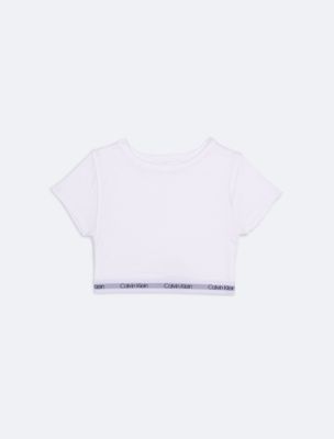 Girls calvin klein t shirt hotsell