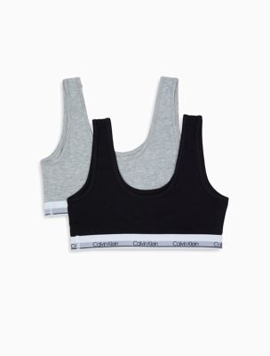 Girls Modern Cotton 2-Pack Klein® Bra | Calvin USA Cropped