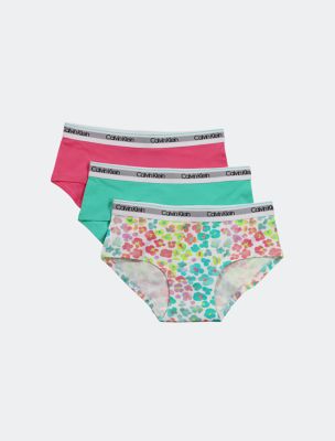 Calvin Klein Kids' Underwear Grey, White & Pink