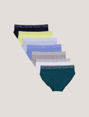 Girls Days of the Week 7-Pack Bikini, Pacific
