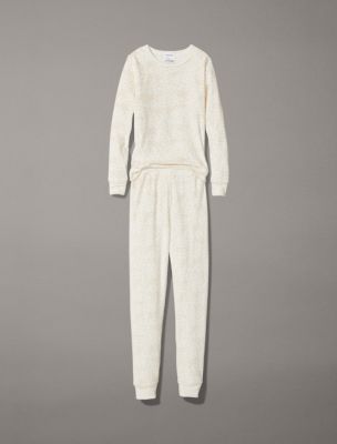 Calvin Klein Ladies Fleece PJ Set 