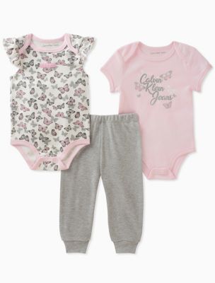 calvin klein baby girl onesies