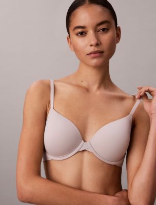 Calvin Klein Women's Perfectly Fit Lightly Lined Full Coverage Bra In Ashes Of Roses
