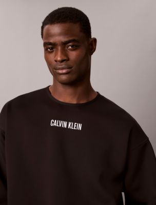 Мужской спортивный свитшот Calvin Klein Intense Power, цвет: Чёрный — фото 3