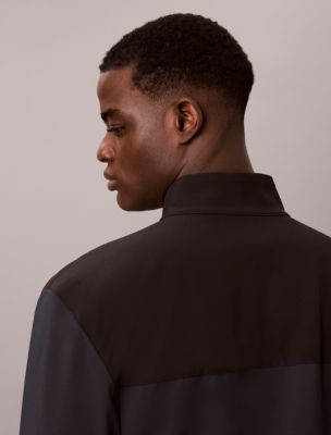 Мужская куртка Calvin Klein CK Sport Jersey Zip, цвет: Чёрный — фото 4