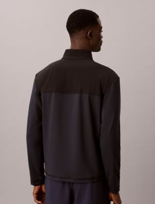 Мужская куртка Calvin Klein CK Sport Jersey Zip, цвет: Чёрный — фото 5