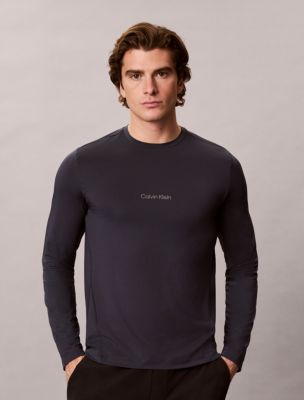 Icon Sport Mesh Long Sleeve Tee, Blue Nights