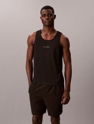 Icon Sport Mesh Tank Top, Black