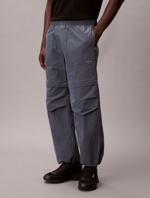 Мужские брюки Calvin Klein Ripstop Nylon Convertible Woven Pants — фото 2