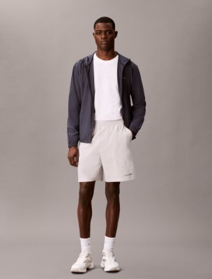 Icon Sport Woven Shorts, Quiet Gray